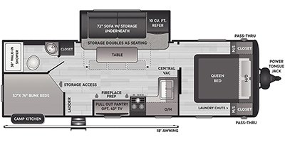 2022 keystone hideout travel trailer east all 250bh