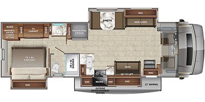 2022 Jayco Seneca 37TS floorplan