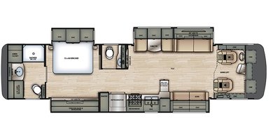 2022 Forest River Berkshire 39A floorplan