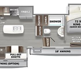 2022 Forest River Riverstone Reserve 3410PMK floorplan