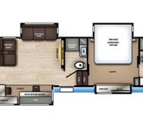 2022 Forest River Riverstone 39RKFB floorplan