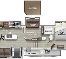 2022 Forest River Sabre 36BHQ floorplan