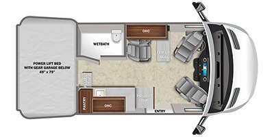 2022 Jayco Terrain 19Y floorplan