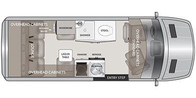 2022 American Coach American Patriot 144 - FD2 floorplan