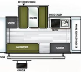 2022 Forest River Flagstaff Sports Enthusiast Package 228SE floorplan