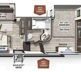 2022 Forest River Rockwood Ultra Lite FW 2442BS floorplan