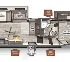 2022 Forest River Rockwood Ultra Lite FW 2881S floorplan