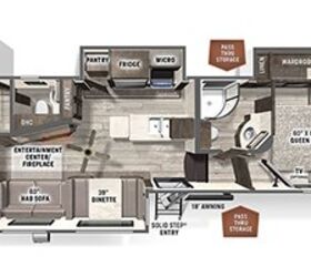 2022 Forest River Rockwood Ultra Lite FW 2892RB floorplan