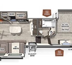 2022 Forest River Rockwood Ultra Lite FW 2893BS floorplan