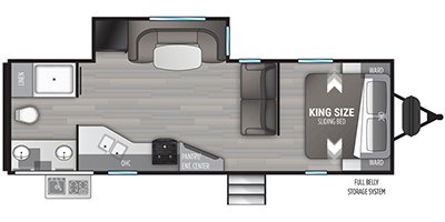 2022 Cruiser RV Embrace EL260 floorplan