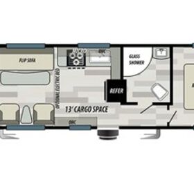 2022 Forest River Sandstorm 241 floorplan