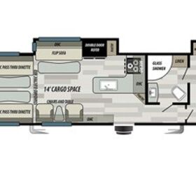 2022 Forest River Sandstorm 313GSLR floorplan