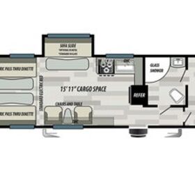 2022 Forest River Sandstorm 271GSLR floorplan