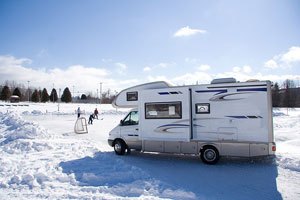 you dont have to put your rv away in the winter