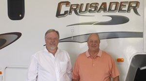 prime time delivers 1000th crusader fifth wheel