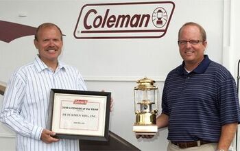 Dutchmen RV Receives the 2010 Coleman Licensee of the Year Award