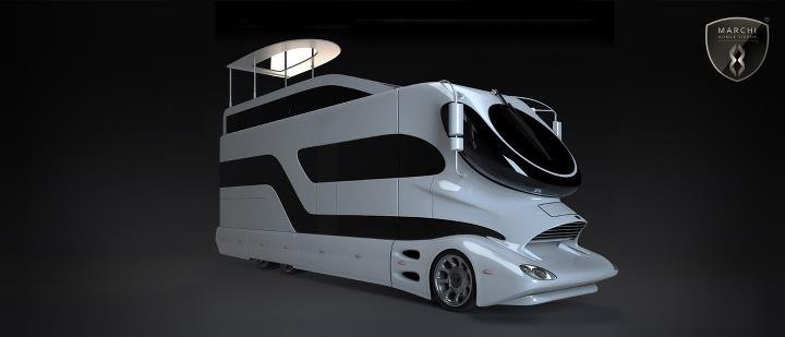 3 million luxury motorhome from marchi mobile