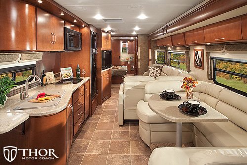 thor motor coach reports growing sales for serrano