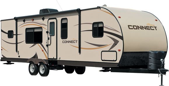 kzrv launches spree connect travel trailer line