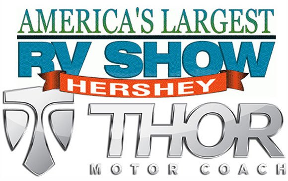 thor showcasing new motorhomes at hershey rv show