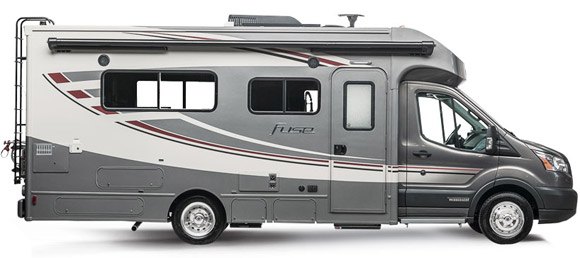 winnebago shows off lineup at national rv trade show