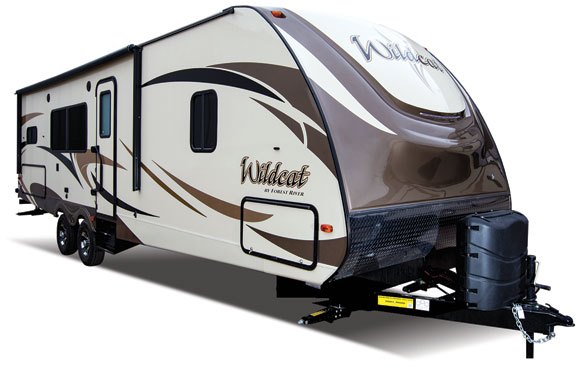 forest river launches new wildcat travel trailer