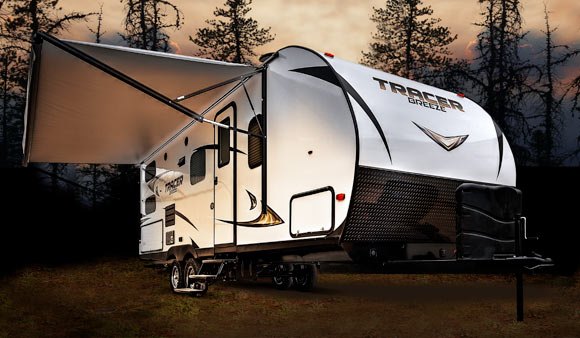 prime time introduces tracer breeze ultra lite travel trailer