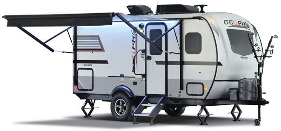 taking a look at the rockwood geo pro travel trailer