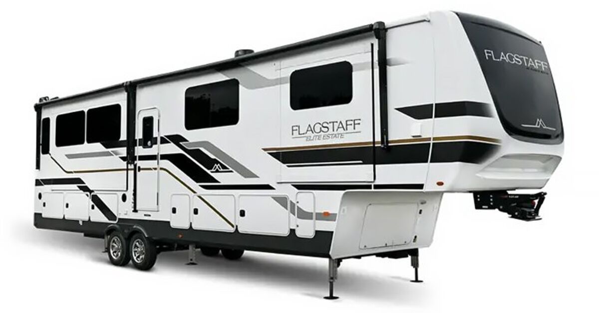 Austin Peralez Elite Rv 2024 Forest River Flagstaff Elite Estate F393RL | RV Guide